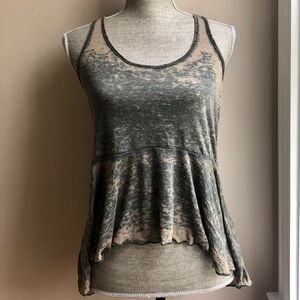Green Free People Tank